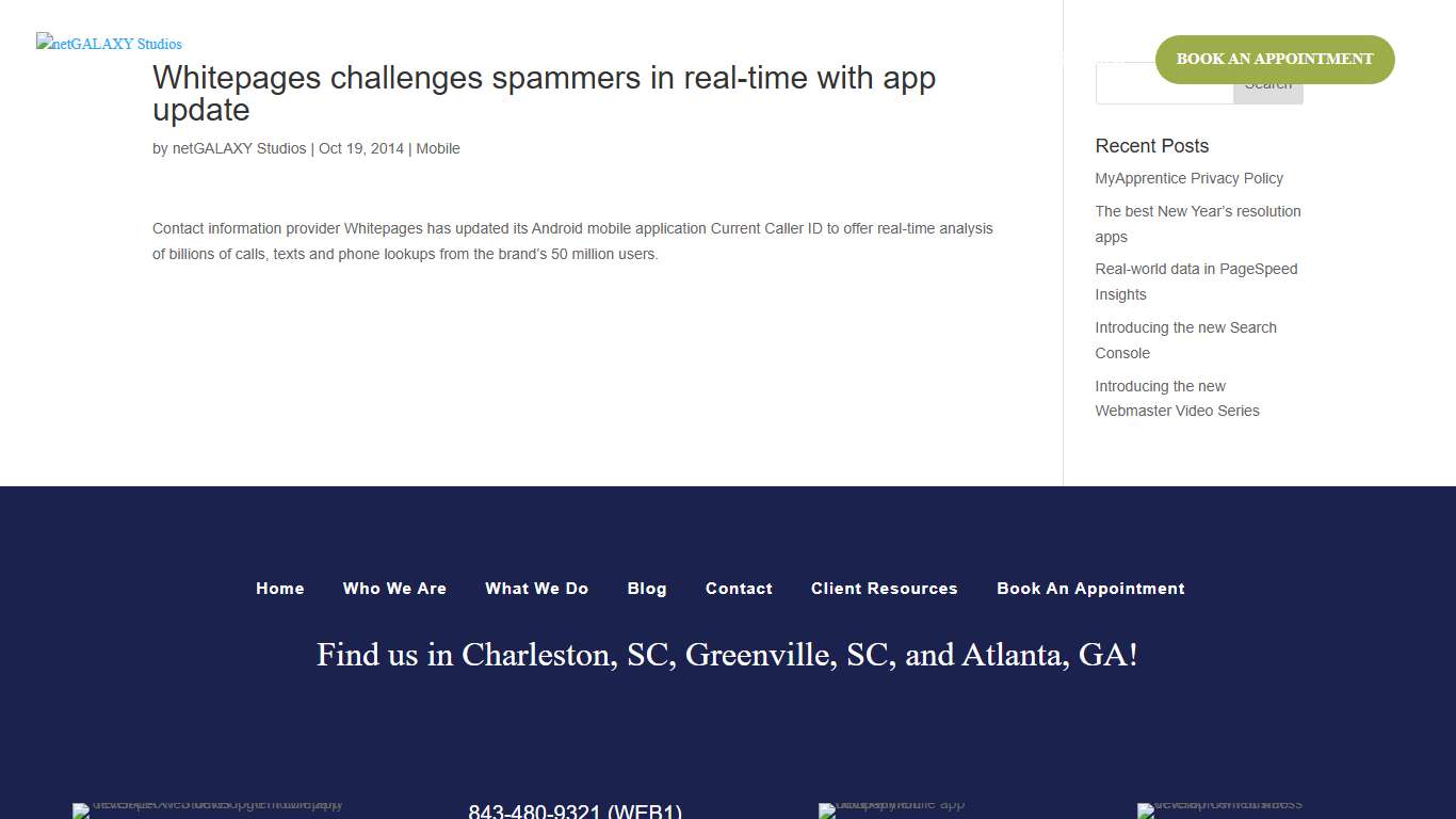 Whitepages challenges spammers in real-time with app update – netGALAXY Studios